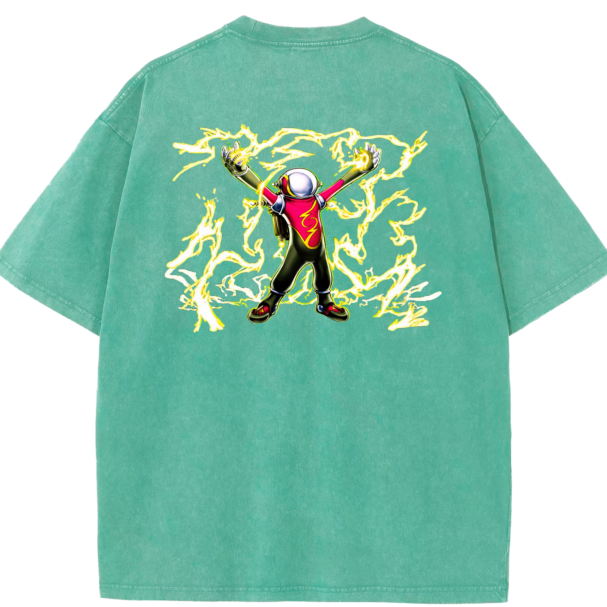 （画像用） 遊☆戯☆王 Yu-Gi-Oh! 綿100% ヴィンテージ風 半袖Tシャツ（背面プリント）